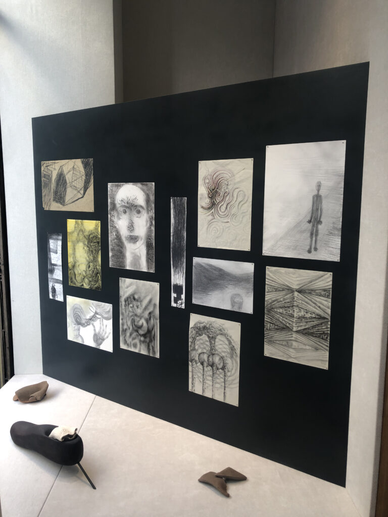 New of the exhibition View of the exhibition Katinka Bock, Bruno Botella, Miriam Cahn
